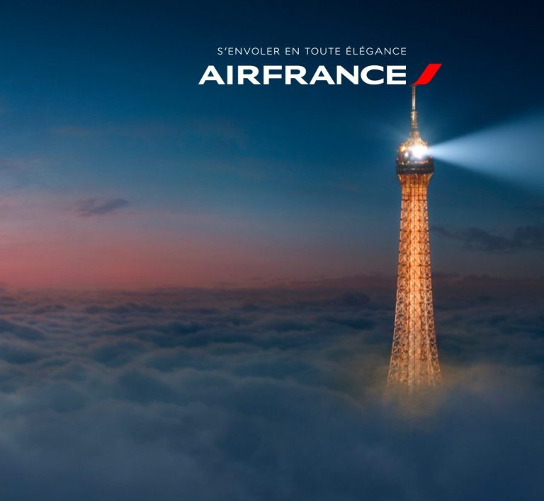 Image de marque d'Air France (Tour Eiffel)