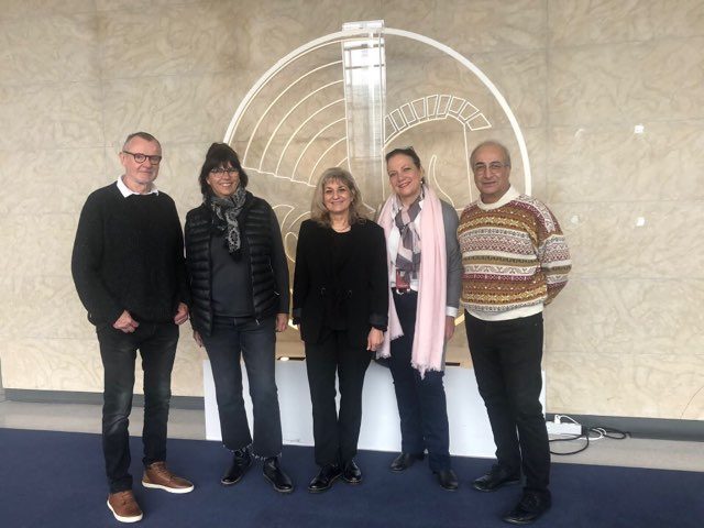  Photo de groupe des membres du bureau du Goéland