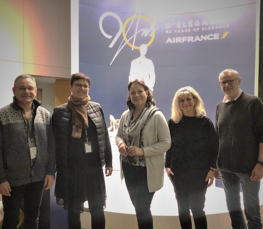  Photo de groupe des membres du bureau du Goéland